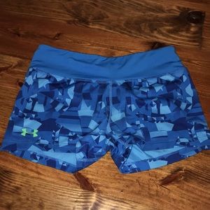 Under armour compression shorts.